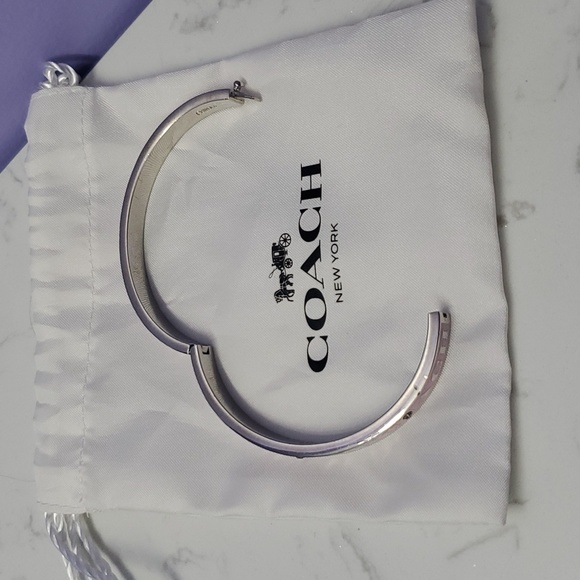 Coach Jewelry Dust Bag 💎  size -4.5" x 5"  vintage,  authentic perfect for 💍 - Picture 4 of 4